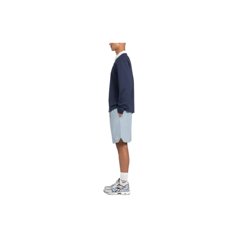 Reebok Classic Court Casual Shorts Unisex Wine Blue-4