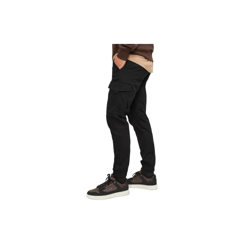 JACK&JONES Cargo Pants Men Black-4