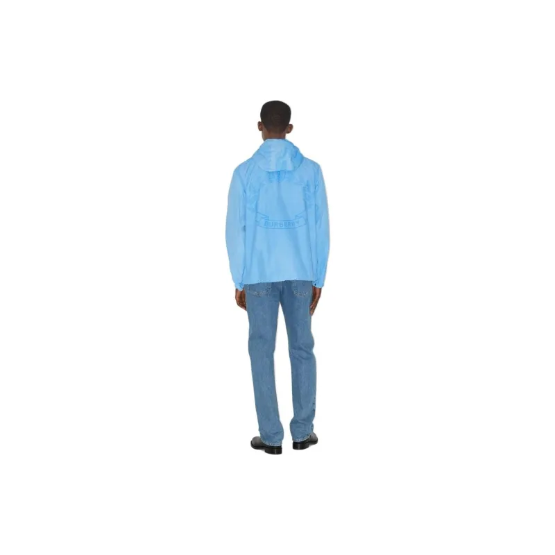 Burberry SS23 Jackets Coats Men's Sky Blue-3