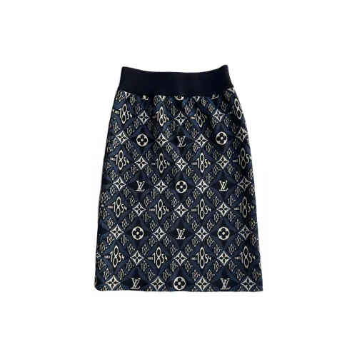 LOUIS VUITTON Casual Short Skirts Women's Black