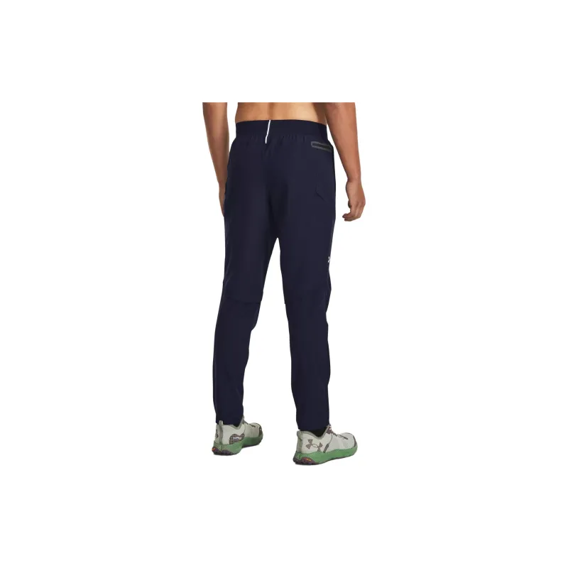 Under Armour Casual Pants Men Midnight Dark Blue-4