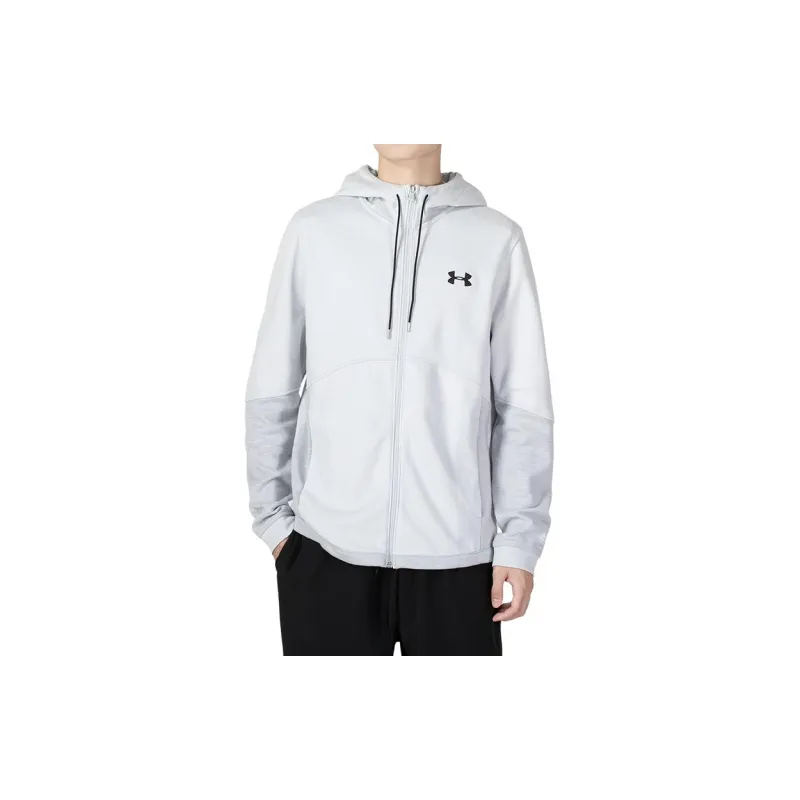 Under Armour Double Knit Jackets Men Gray-2