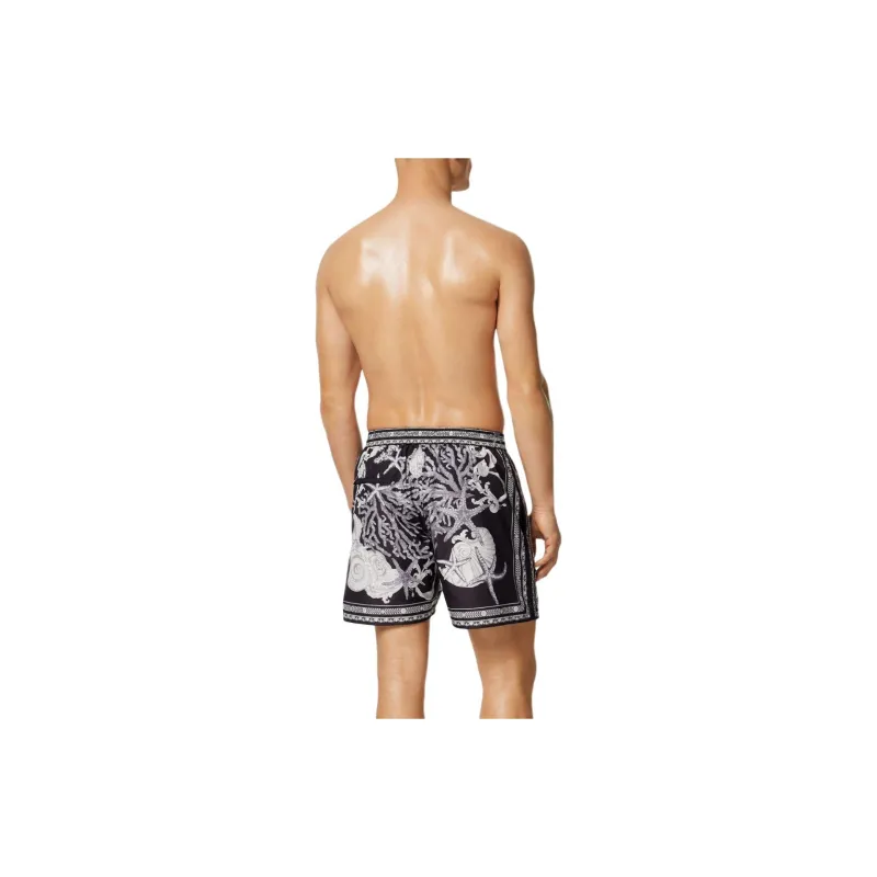 VERSACE Barocco Sea Printed Drawstring Swim Shorts-2