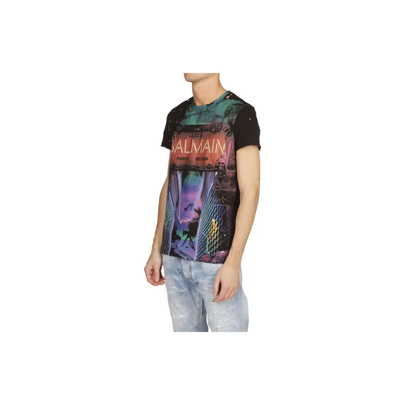 BALMAIN T Shirt Men's Multicolor-3