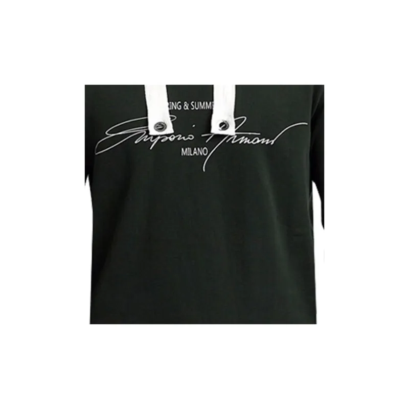 EMPORIO ARMANI Sweatshirts Men Black-4