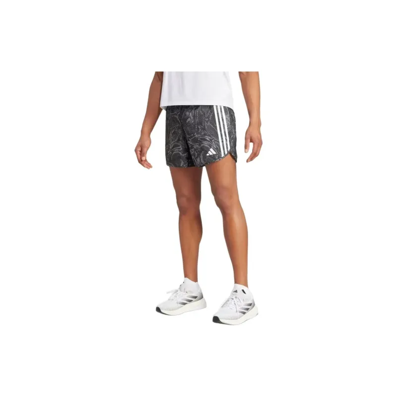 Adidas Free Shipping With AdiClub Own The Run Excite Allover Print Aeroready Shorts-1