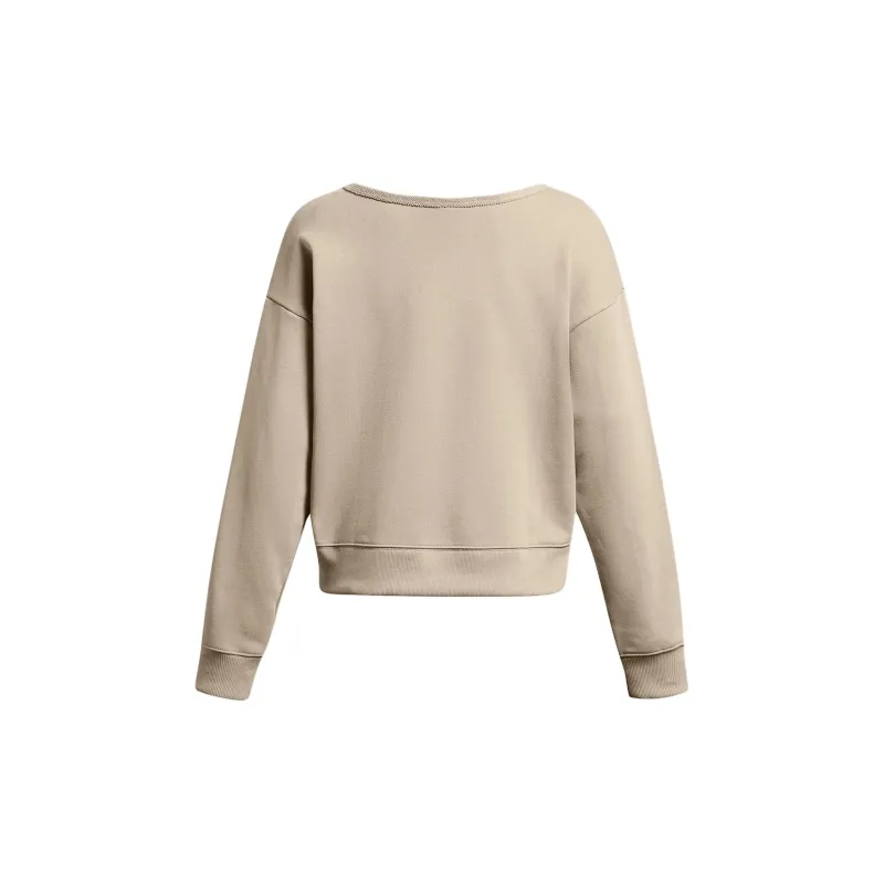 Under Armour Sweatshirt Women's Wild Cow Leather Khaki-1