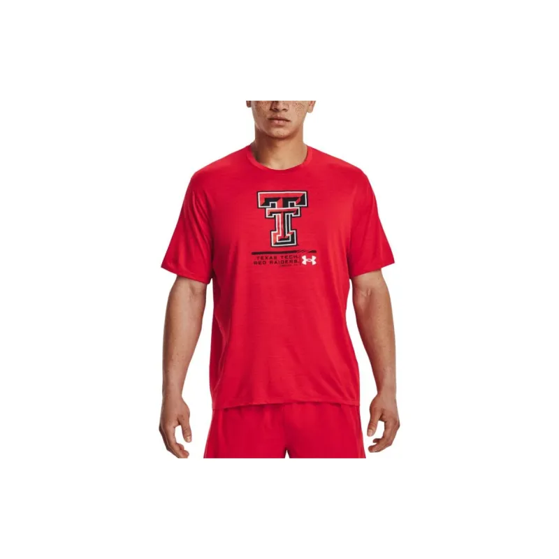 Under Armour Tech T Shirts Men Red-3