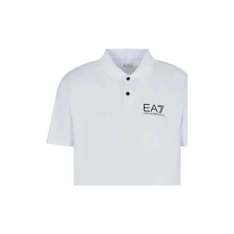 EMPORIO ARMANI Logo Printed Polo Shirt-4