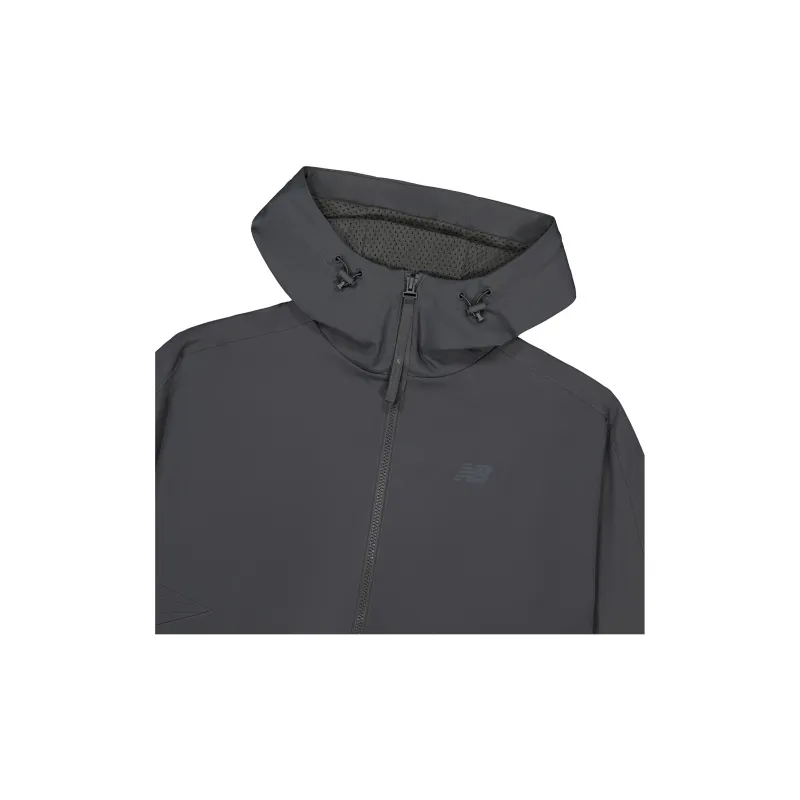 New Balance Jackets & Coats Women's Black Asphalt Cyan-2