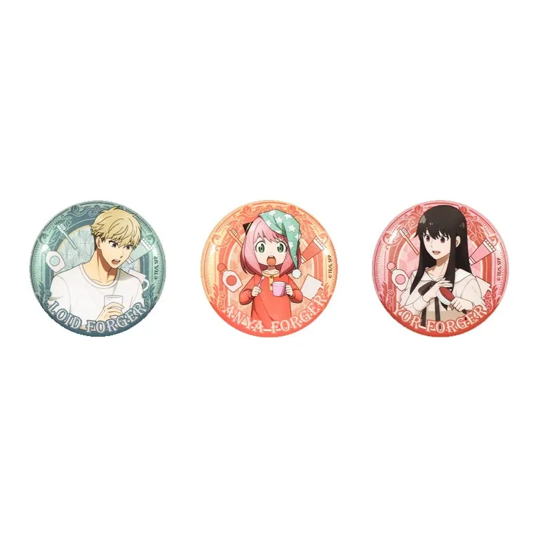BOOM COMIC SPY X FAMILY Iridescent Pearlescent Ania Lloyd Yorokobu Official Store Badges-3