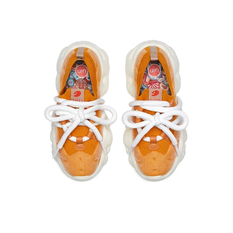 U.IN Painted Travel Cloud Collection Low Top Chunky Sneakers Women's-68