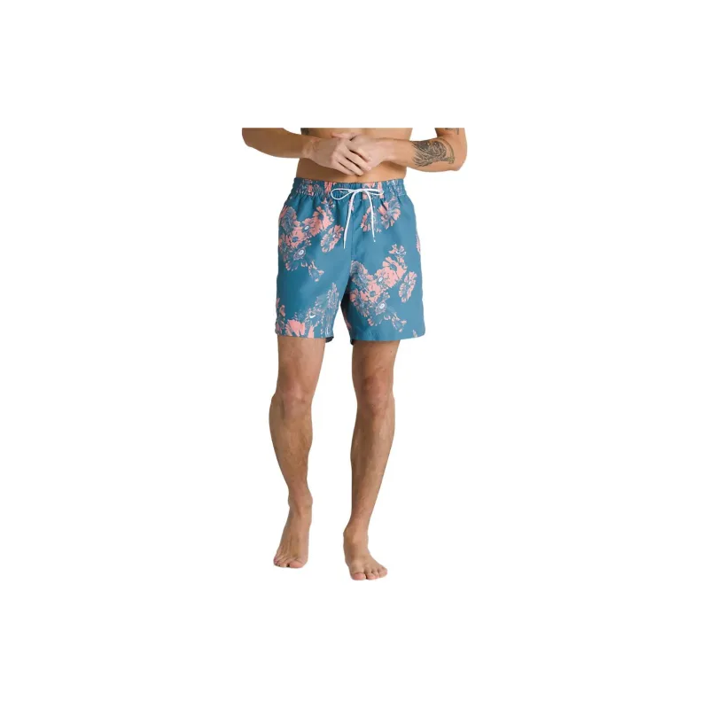 Vans Primary Print Elastic 17'' Boardshorts Casual Shorts Men's Cyan Stone-2