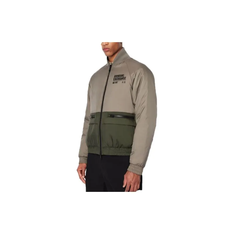 ARMANI EXCHANGE Jackets Men Gray Green-1