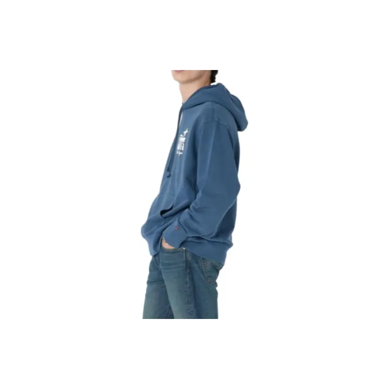 Levis Sweatshirts Men Blue-7
