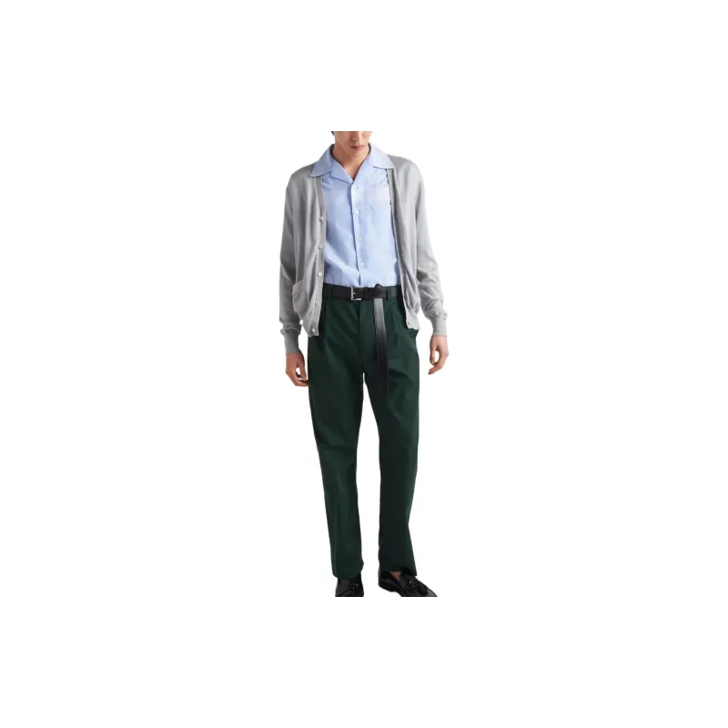 PRADA Poplin Trousers-1