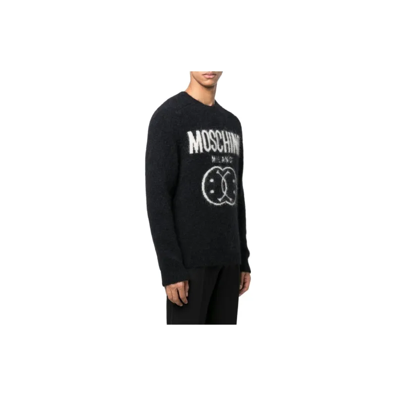 MOSCHINO Crewneck Long Sleeved Jumper-3