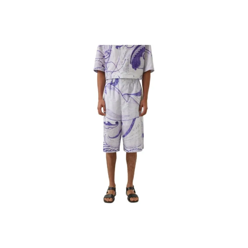Lemaire Angkasapura Bermuda Shorts Casual Shorts Unisex Blue-7