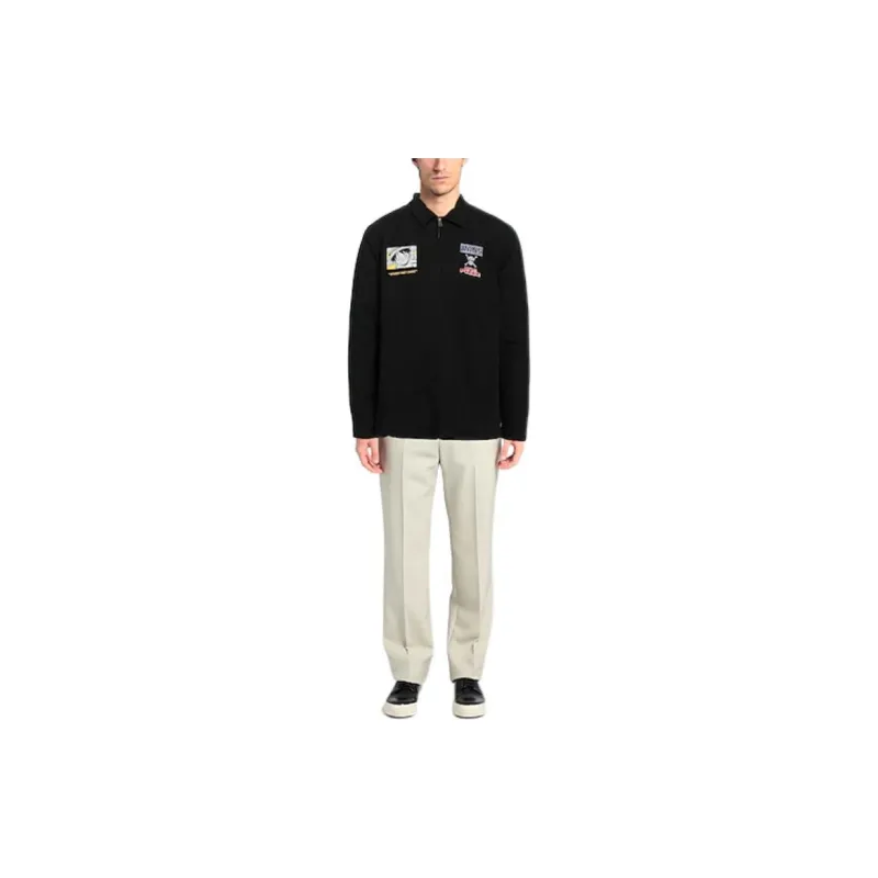 Vans X One Piece King Of Thieves Co Branded Collection Jackets Unisex Black-3