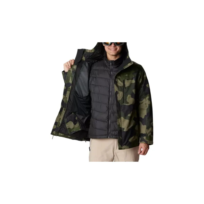 Columbia Windbreaker Jackets Men Army Green-6