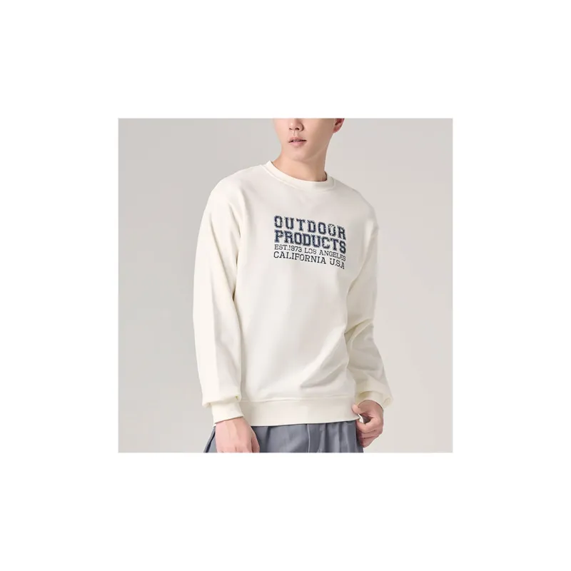 OUTDOOR PRODUCTS Sweatshirt Men's Moon White-3