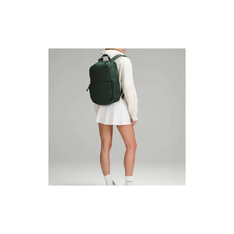 Lululemon Recycled Polyester Canvas Bag Backpack Regular Unisex Legacy Green-2