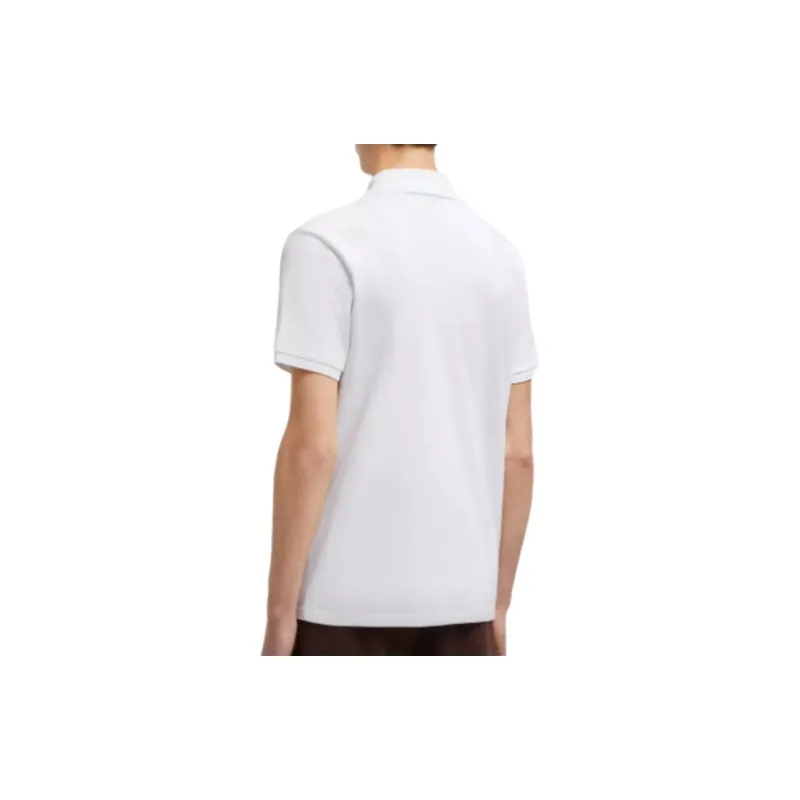 Moncler Logo Patch Short Sleeved Polo Shirt-4