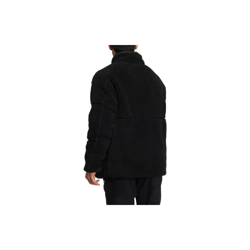 Adidas Stand Collar Puffer Jacket Unisex Black-2