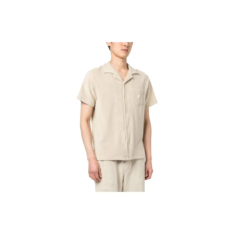 Polo Ralph Lauren Shirts Men Sandy Beige-3