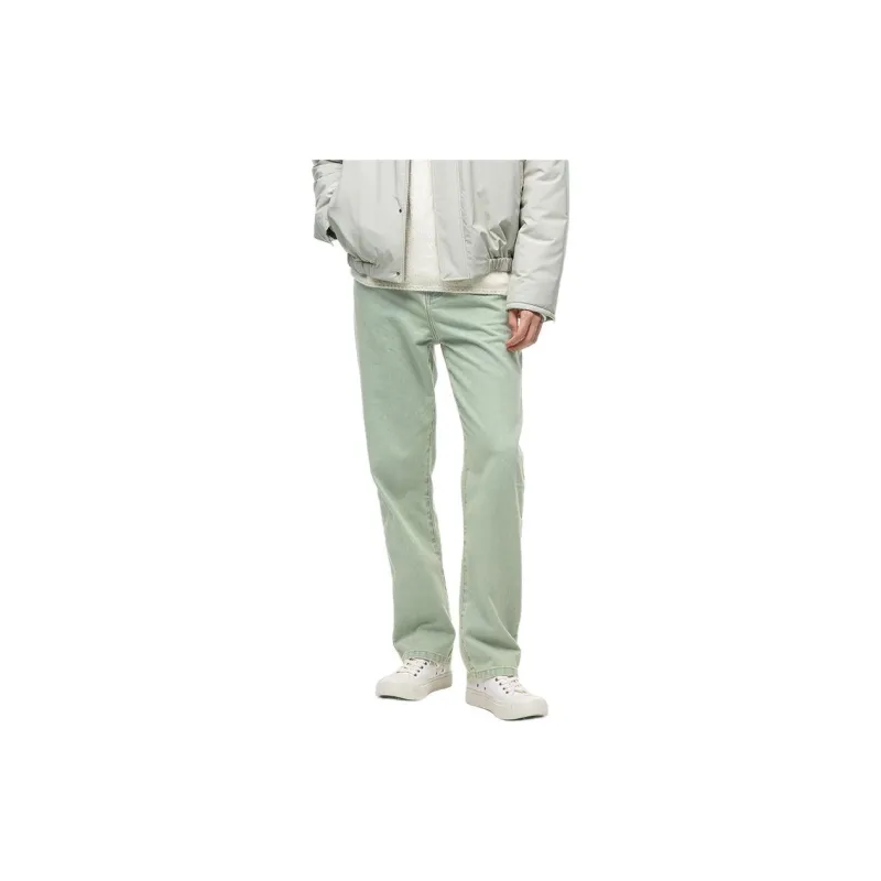 Nice Rice Jeans Men's Yellow Green-1