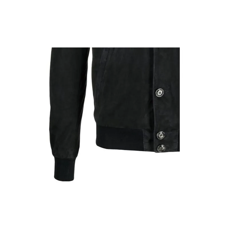 BARBA Leather Shirt Jacket-4