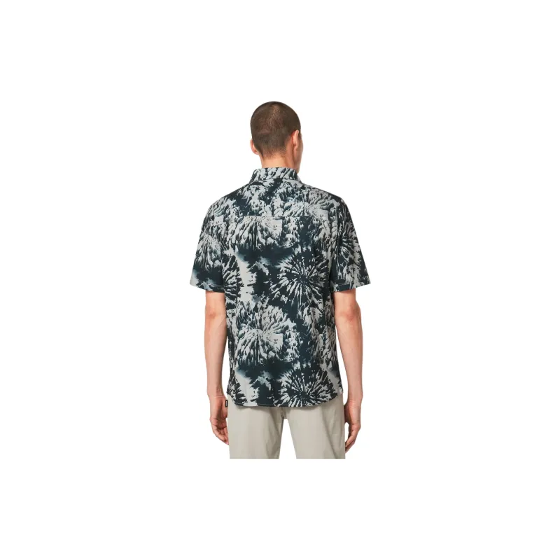 Oakley Shirt Men's Black Mountain Tie Dye-3