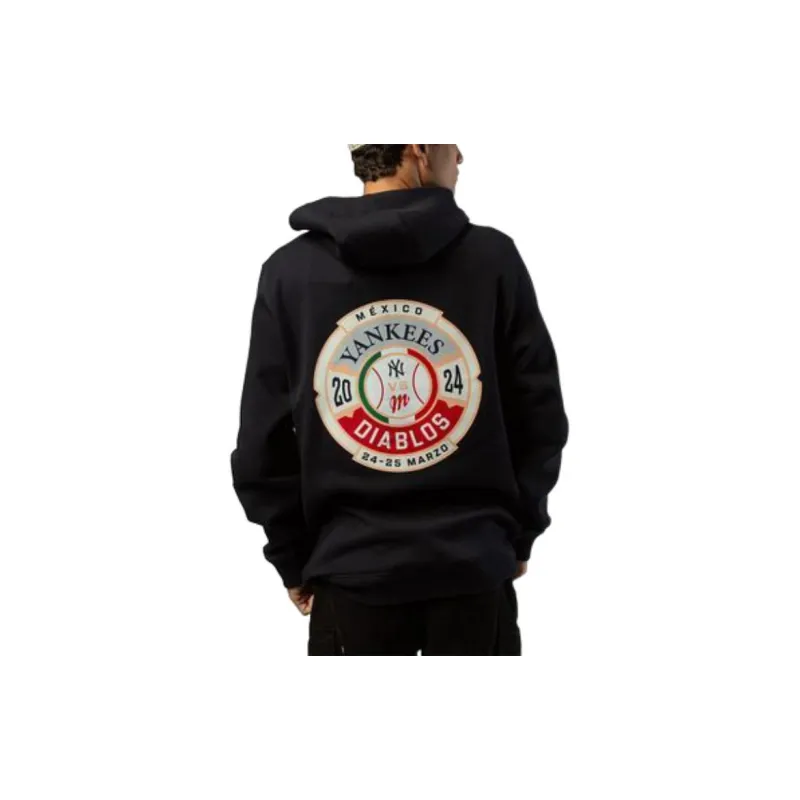New Era x HONGMODUI X YANGJIDUI LIANMINGKUAN T-Shirt Unisex Black-3
