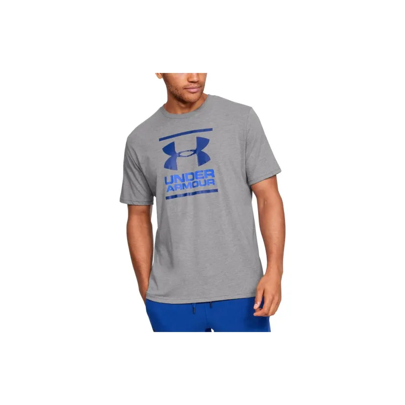 Under Armour Foundation T Shirts Men Steel Briarwood-2