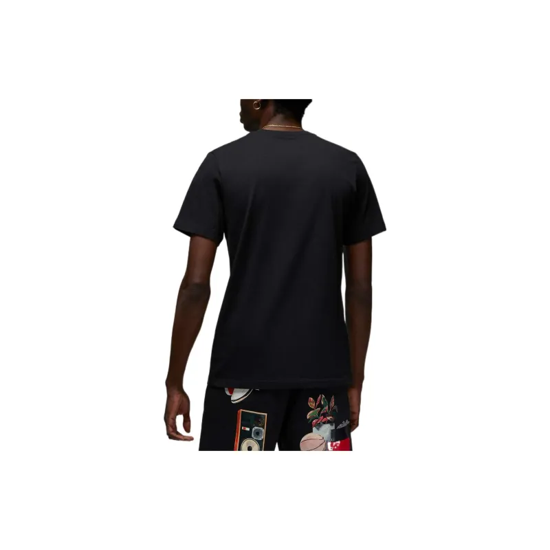 Jordan FLIGHT ARTIST T Shirts Men Black-3