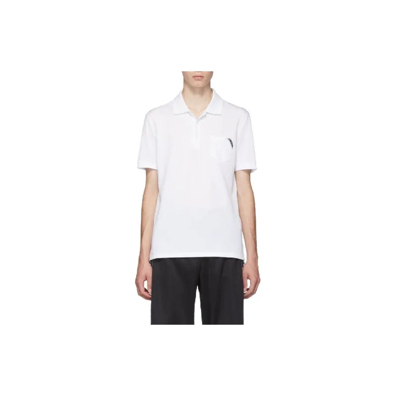 Givenchy Polo Shirts Men White-2