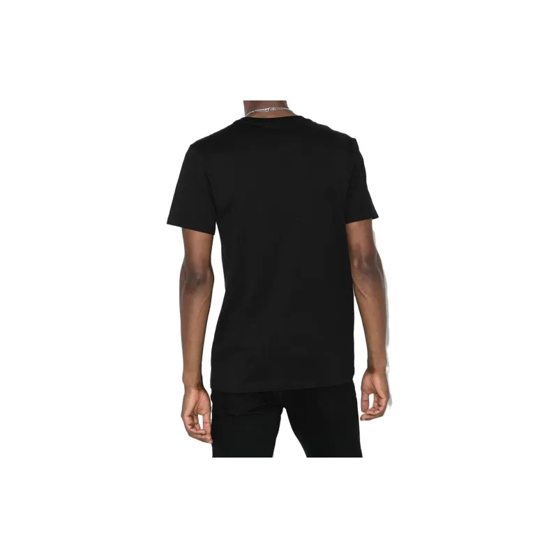 MOSCHINO T Shirts Men Black-2