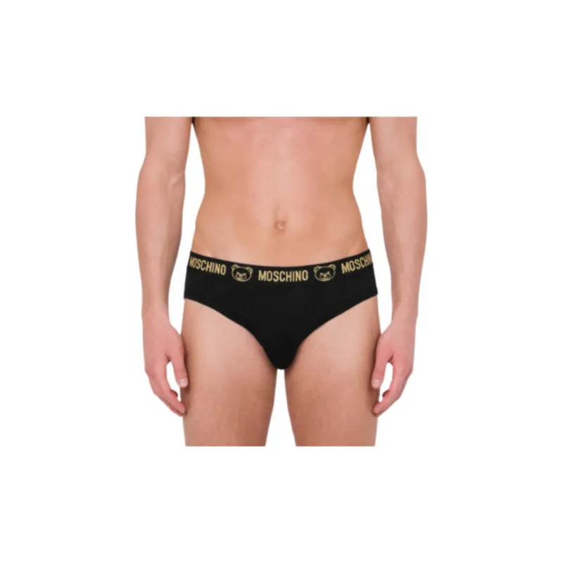 MOSCHINO Logo Printed T Shirt Briefs Set-2