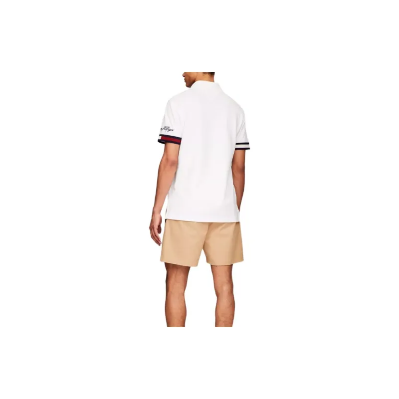Tommy Hilfiger Polo Shirt Men's White-2