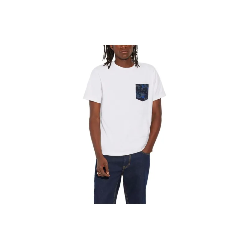 COACH T Shirts Men White-2
