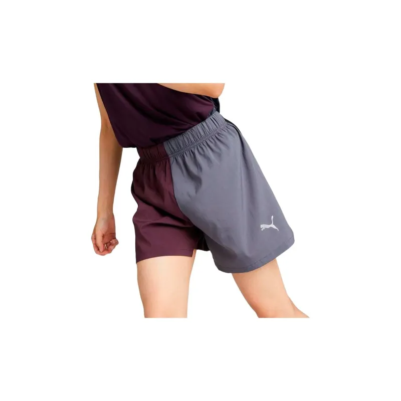 PUMA Casual Shorts Unisex Midnight Fuchsia-3
