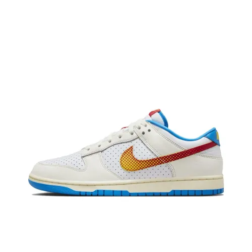 Nike Dunk Skateboard Shoes Unisex Low-Top White/Blue