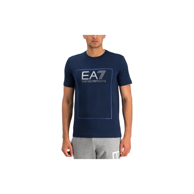 EMPORIO ARMANI T Shirts Men Navy-2