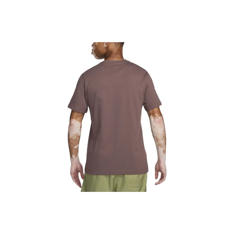 Nike T-Shirts Men Brown-2