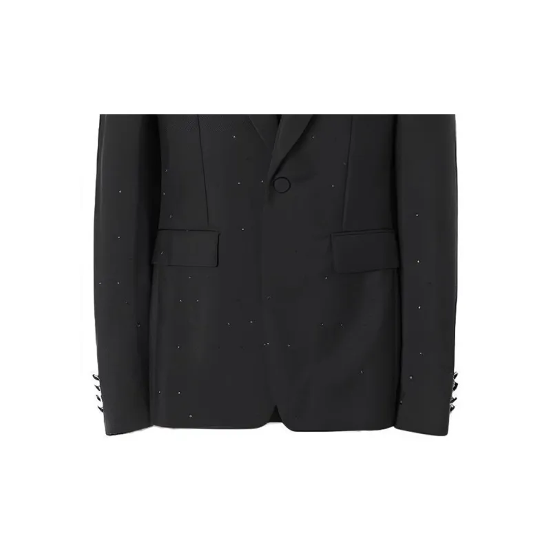 Burberry FW22 Business Suits Coats Men's Black-3