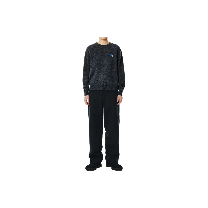 ADER ERROR ADER ERROR SS24 Significant Sweaters Unisex Charcoal Gray-1