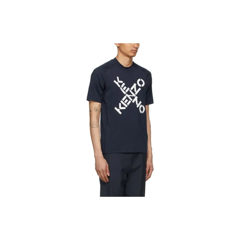 KENZO T Shirts Men Dark Blue-6