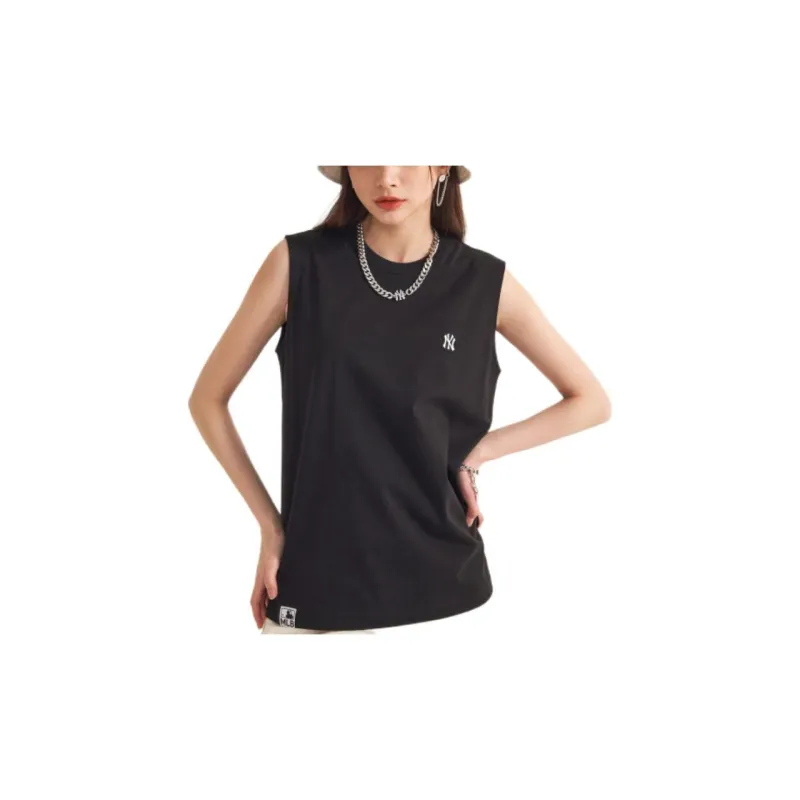 MLB New York Yankees Tank Tops Unisex Black-2