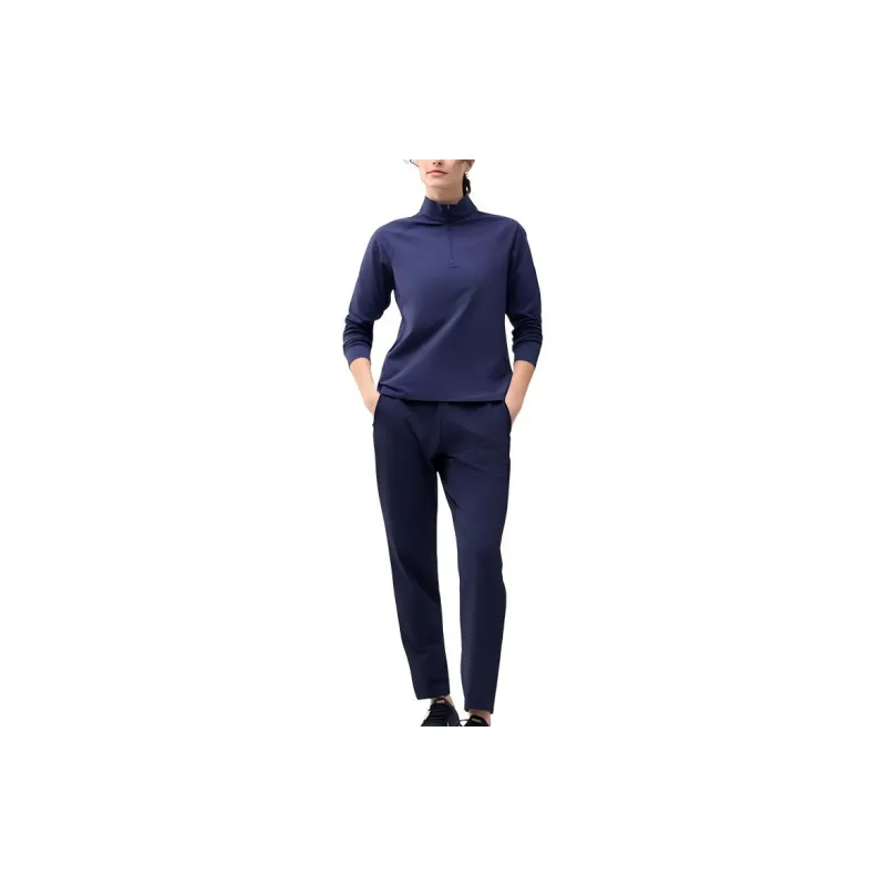 UNIQLO x RUIDIANYUNDONGYUAN,LIANMINGKUAN SS24 Casual Pants Unisex Marine Blue-4
