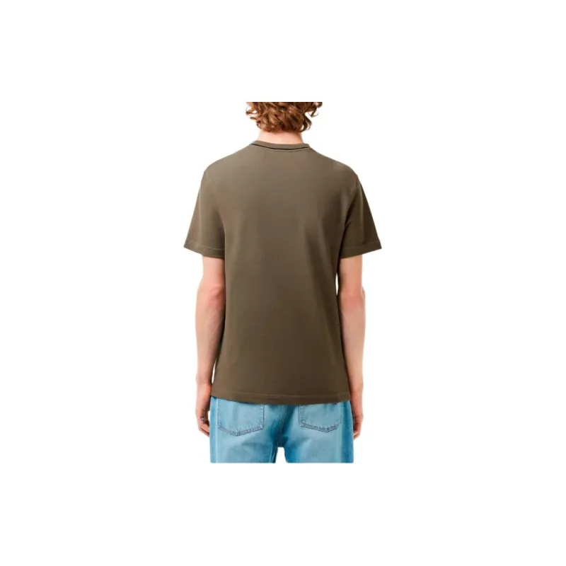 LACOSTE T Shirt Men's Khaki Brown-3